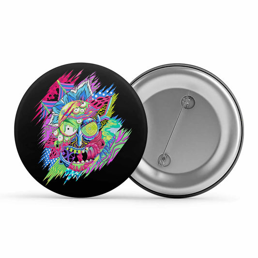 rick and morty fan art badge pin button buy online india the banyan tee tbt men women girls boys unisex  rick and morty online summer beth mr meeseeks jerry quote vector art clothing accessories merchandise