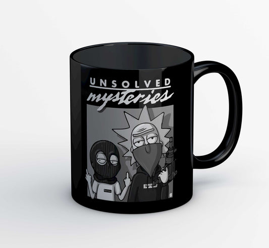 rick and morty unsolved mysteries mug coffee ceramic buy online india the banyan tee tbt men women girls boys unisex  rick and morty online summer beth mr meeseeks jerry quote vector art clothing accessories merchandise
