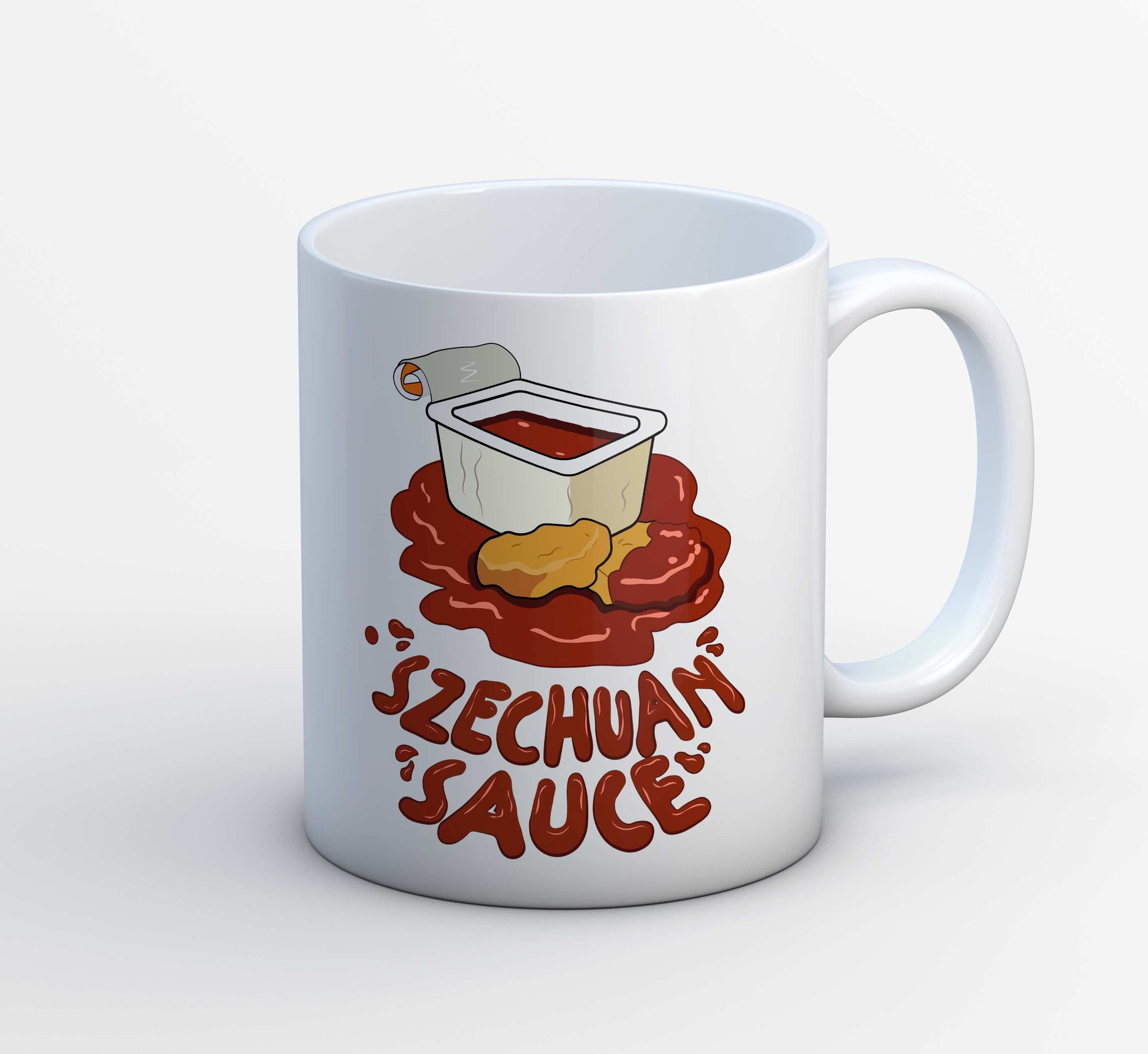 rick and morty szechuan sauce mug coffee ceramic buy online india the banyan tee tbt men women girls boys unisex  rick and morty online summer beth mr meeseeks jerry quote vector art clothing accessories merchandise