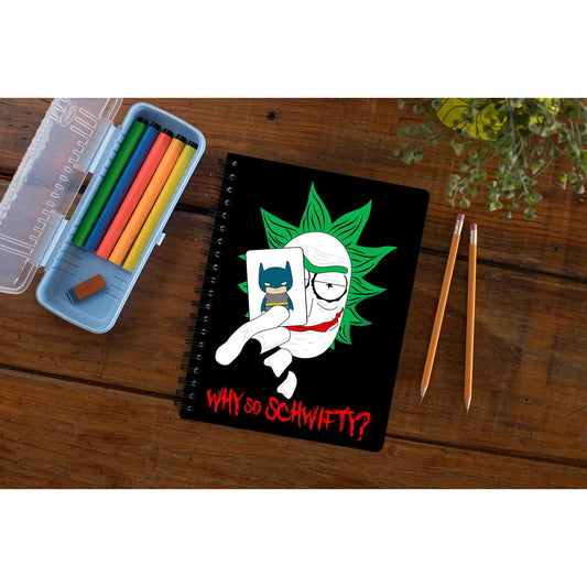 rick and morty joker notebook notepad diary buy online india the banyan tee tbt unruled rick and morty online summer beth mr meeseeks jerry quote vector art clothing accessories merchandise