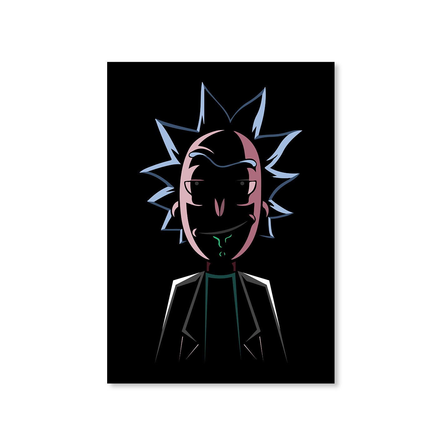 rick and morty the grandpa poster wall art buy online india the banyan tee tbt a4 rick and morty online summer beth mr meeseeks jerry quote vector art clothing accessories merchandise