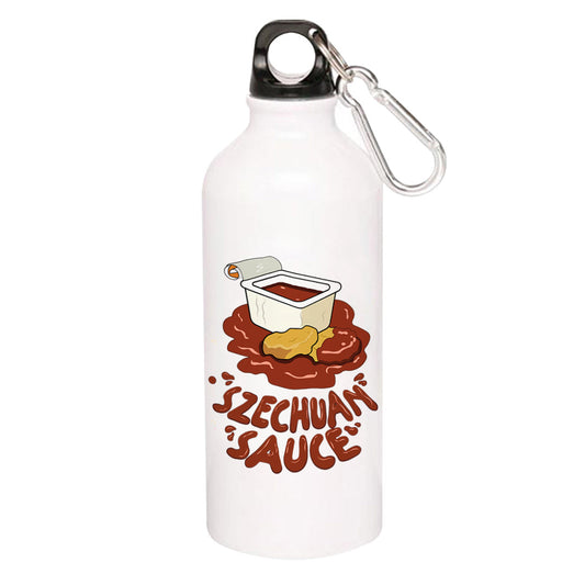 rick and morty szechuan sauce sipper steel water bottle flask gym shaker buy online india the banyan tee tbt men women girls boys unisex  rick and morty online summer beth mr meeseeks jerry quote vector art clothing accessories merchandise