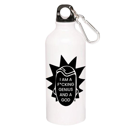 rick and morty genius sipper steel water bottle flask gym shaker buy online india the banyan tee tbt men women girls boys unisex  rick and morty online summer beth mr meeseeks jerry quote vector art clothing accessories merchandise