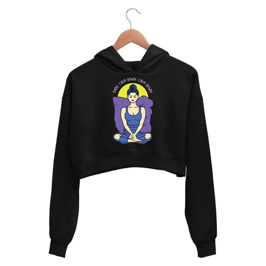 selena gomez calm down crop hoodie hooded sweatshirt upper winterwear music band buy online india the banyan tee tbt men women girls boys unisex black