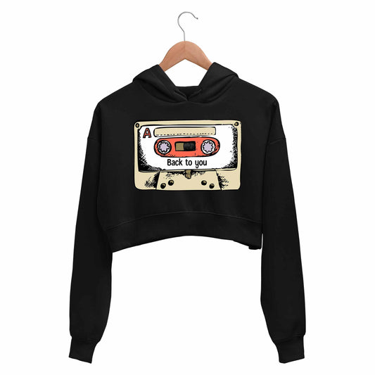 selena gomez back to you crop hoodie hooded sweatshirt upper winterwear music band buy online india the banyan tee tbt men women girls boys unisex black