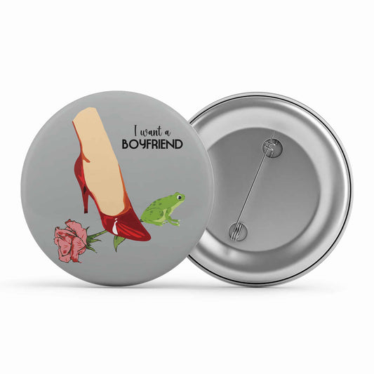 selena gomez i want a boyfriend badge pin button music band buy online india the banyan tee tbt men women girls boys unisex