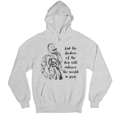 linkin park shadow of the day hoodie hooded sweatshirt winterwear music band buy online india the banyan tee tbt men women girls boys unisex gray