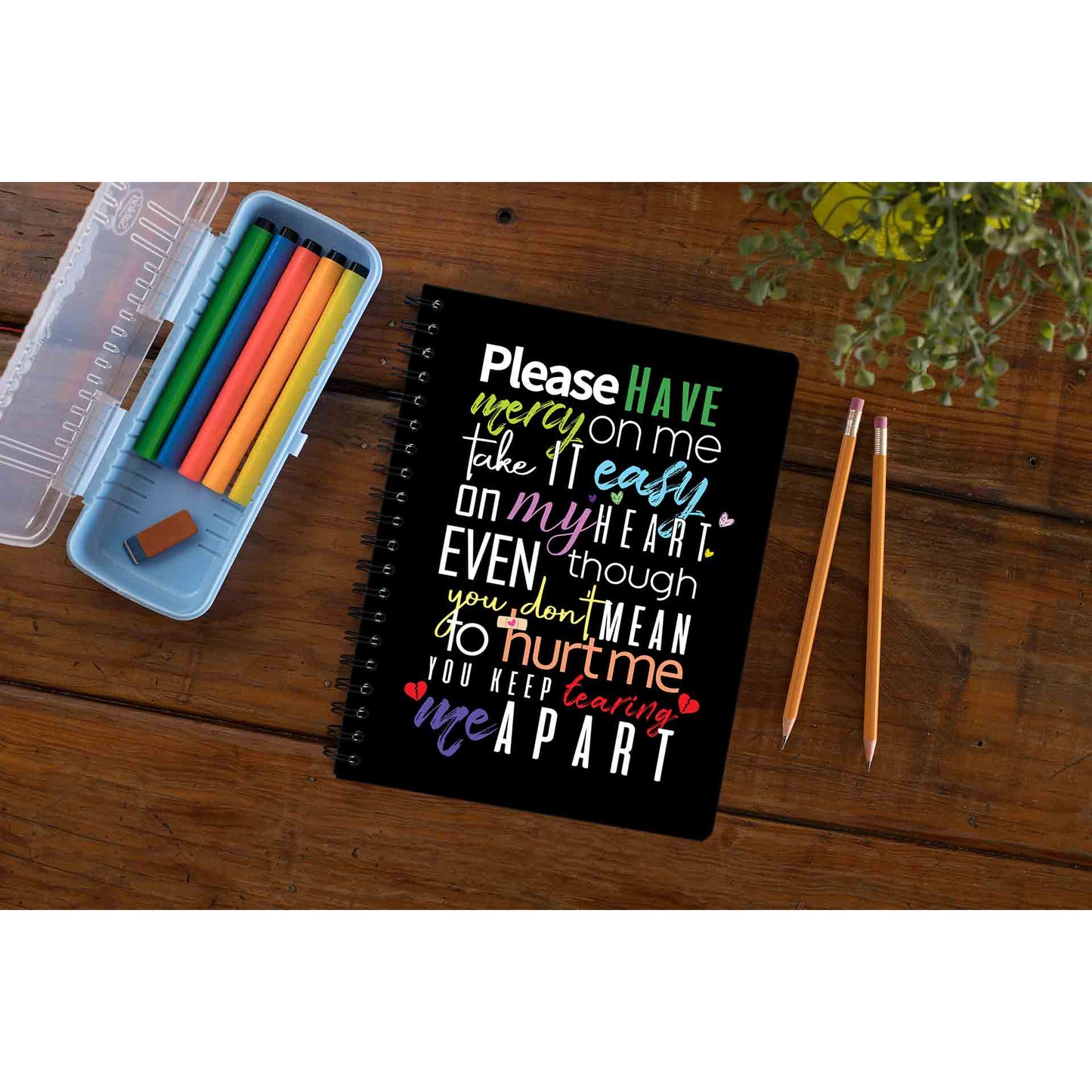 shawn mendes mercy notebook notepad diary buy online india the banyan tee tbt unruled