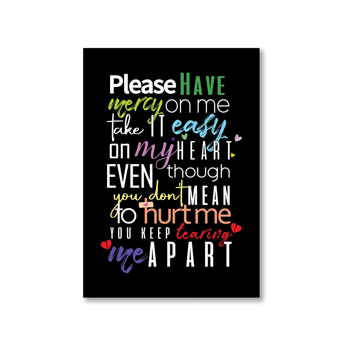 shawn mendes mercy poster wall art buy online india the banyan tee tbt a4