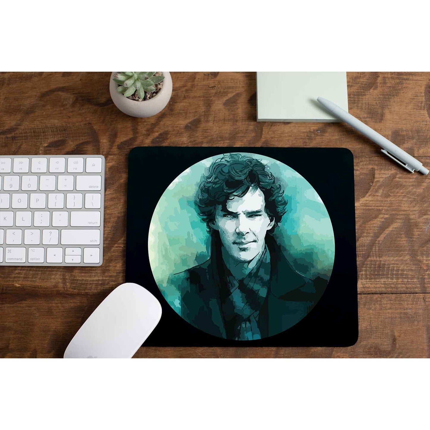 Sherlock Mousepad - Benedict Cumberbatch The Banyan Tee TBT