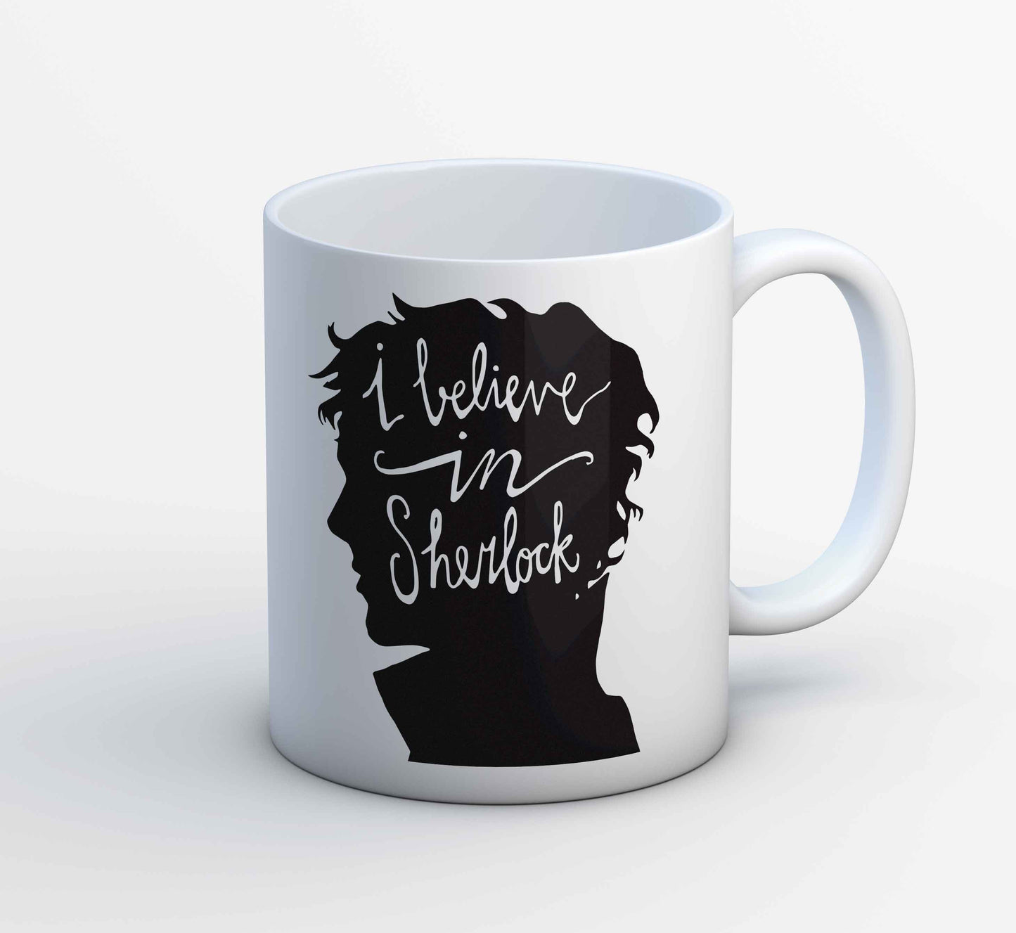 Sherlock Mug - I Believe In Sherlock The Banyan Tee TBT