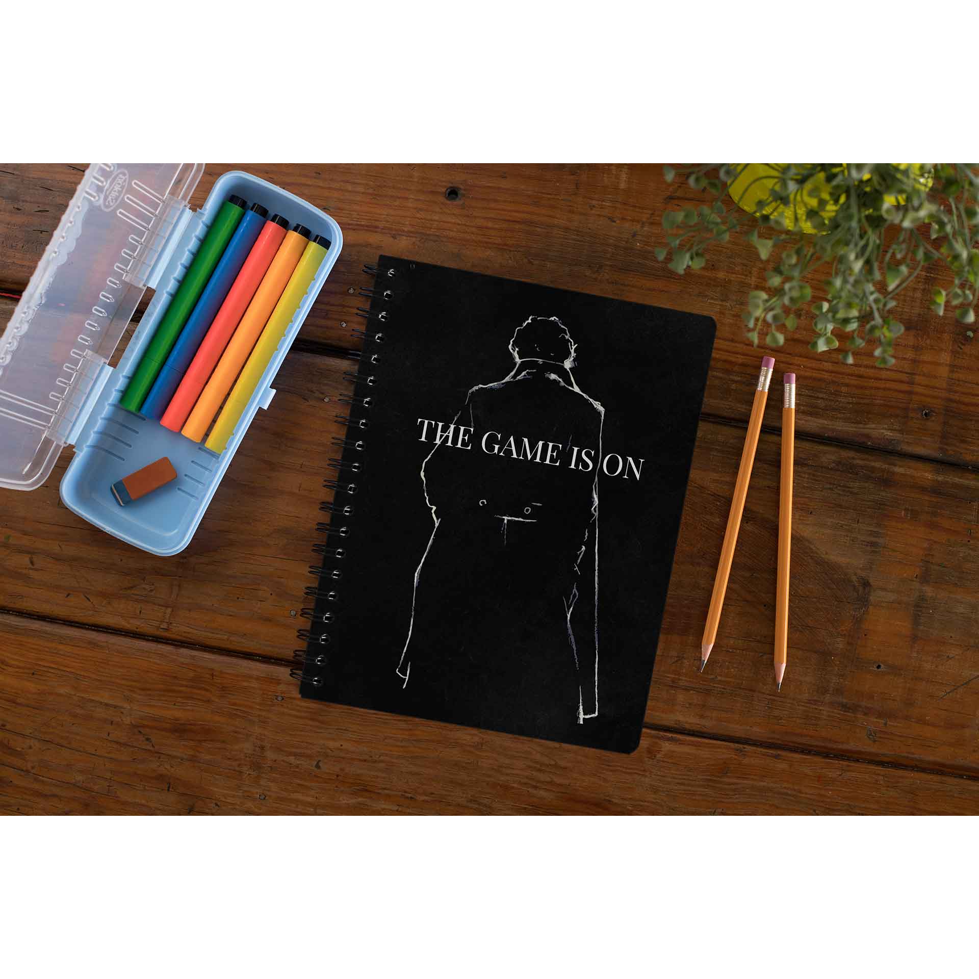 Sherlock Notebook - Game On The Banyan Tee TBT