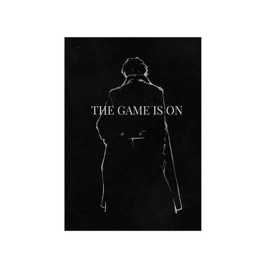 Sherlock Poster - The Game Is On The Banyan Tee TBT