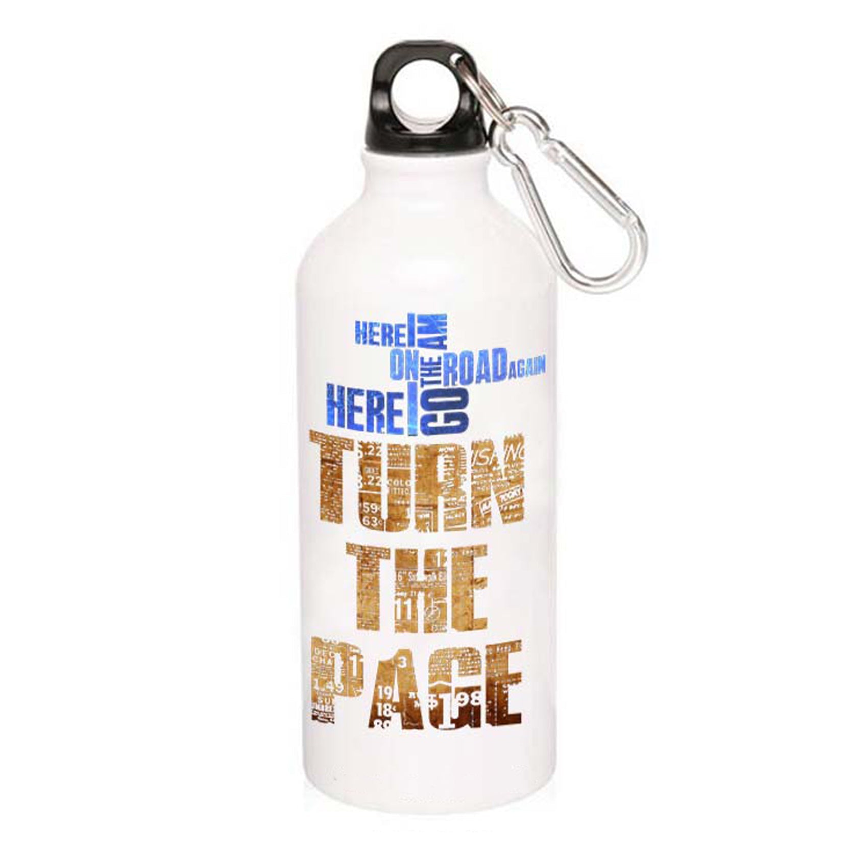 Metallica Sipper - Turn The Page Sipper Metal Water Bottle The Banyan Tee TBT