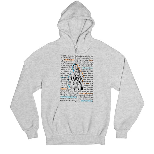 linkin park song story hoodie hooded sweatshirt winterwear music band buy online india the banyan tee tbt men women girls boys unisex gray