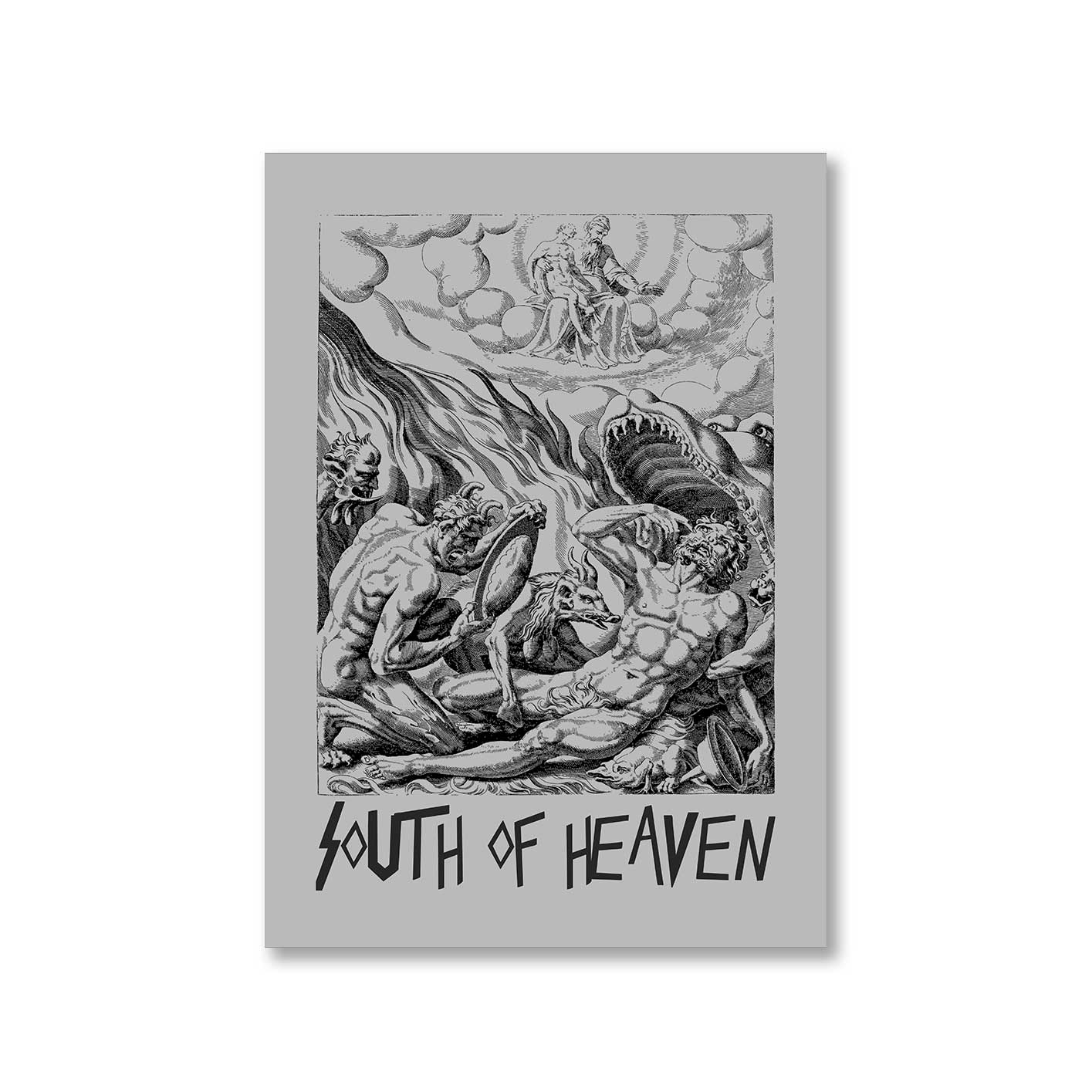 slayer south of heaven poster wall art buy online india the banyan tee tbt a4