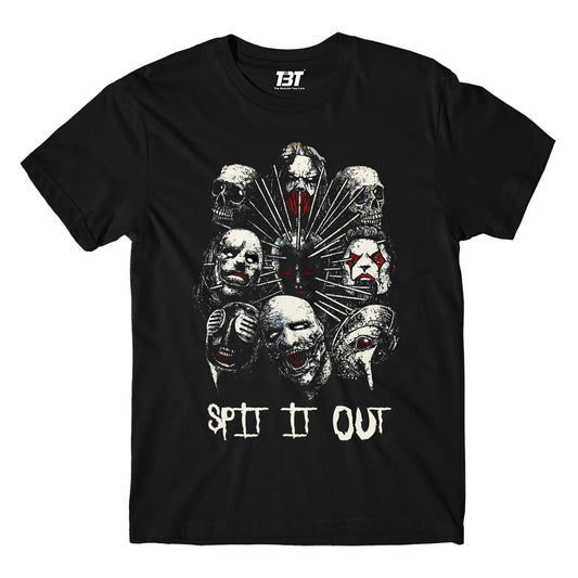 slipknot spit it out t-shirt music band buy online india the banyan tee tbt men women girls boys unisex black