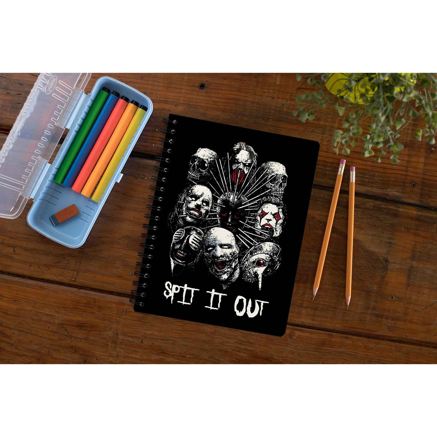 slipknot spit it out notebook notepad diary buy online india the banyan tee tbt unruled