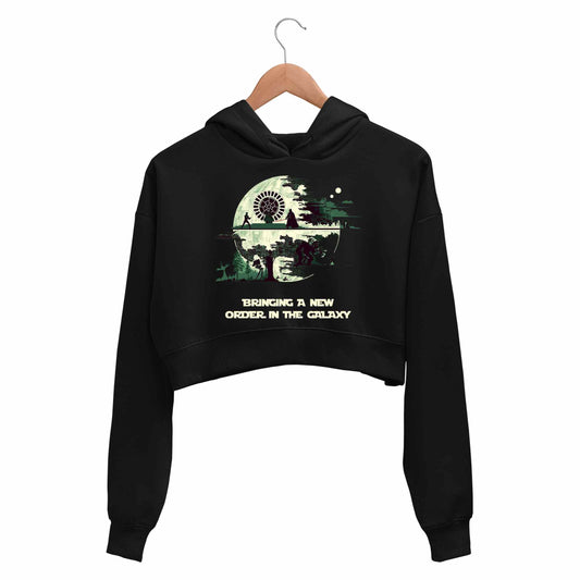 star wars a new order in the galaxy crop hoodie hooded sweatshirt upper winterwear tv & movies buy online india the banyan tee tbt men women girls boys unisex black