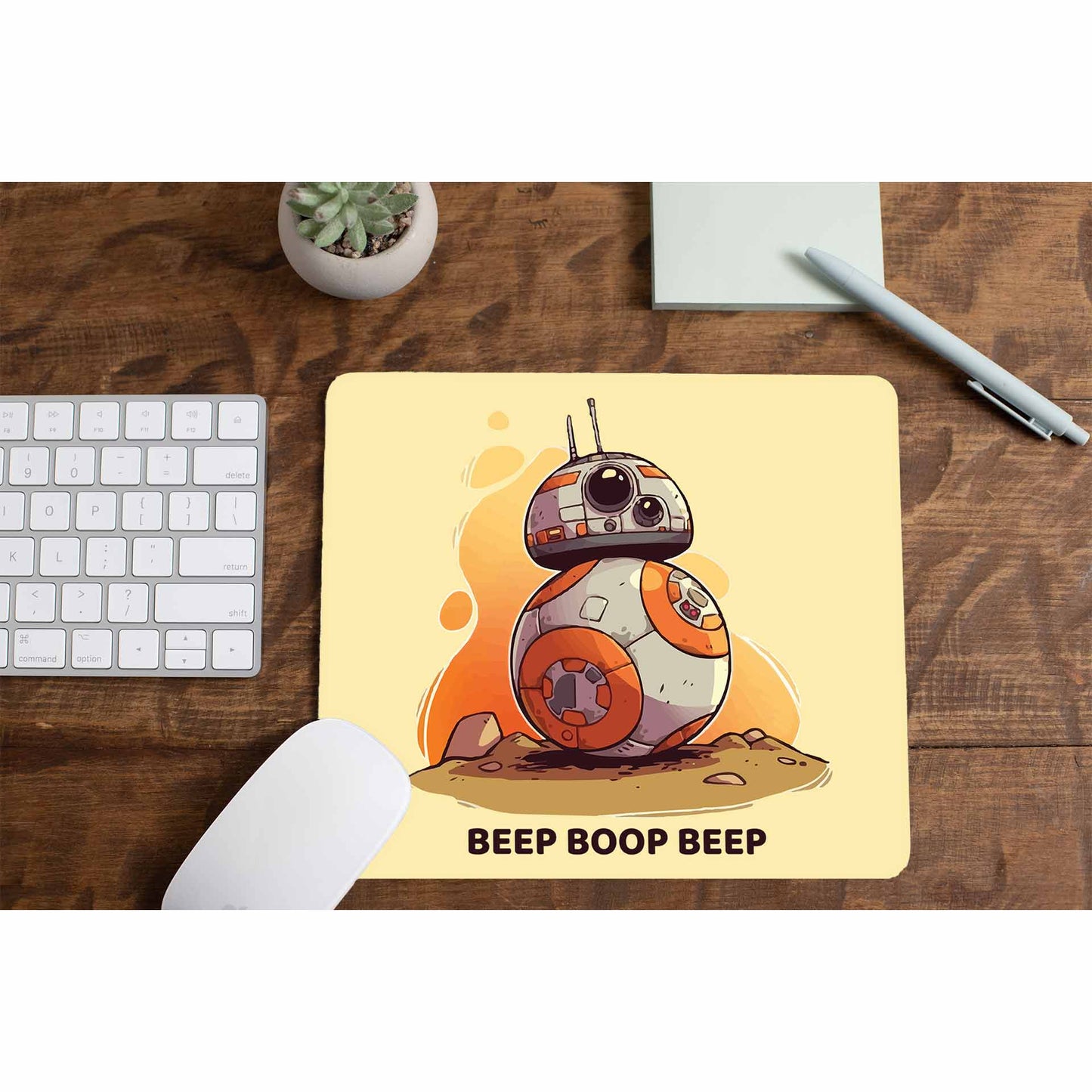 star wars bb-8 mousepad logitech large anime tv & movies buy online india the banyan tee tbt men women girls boys unisex