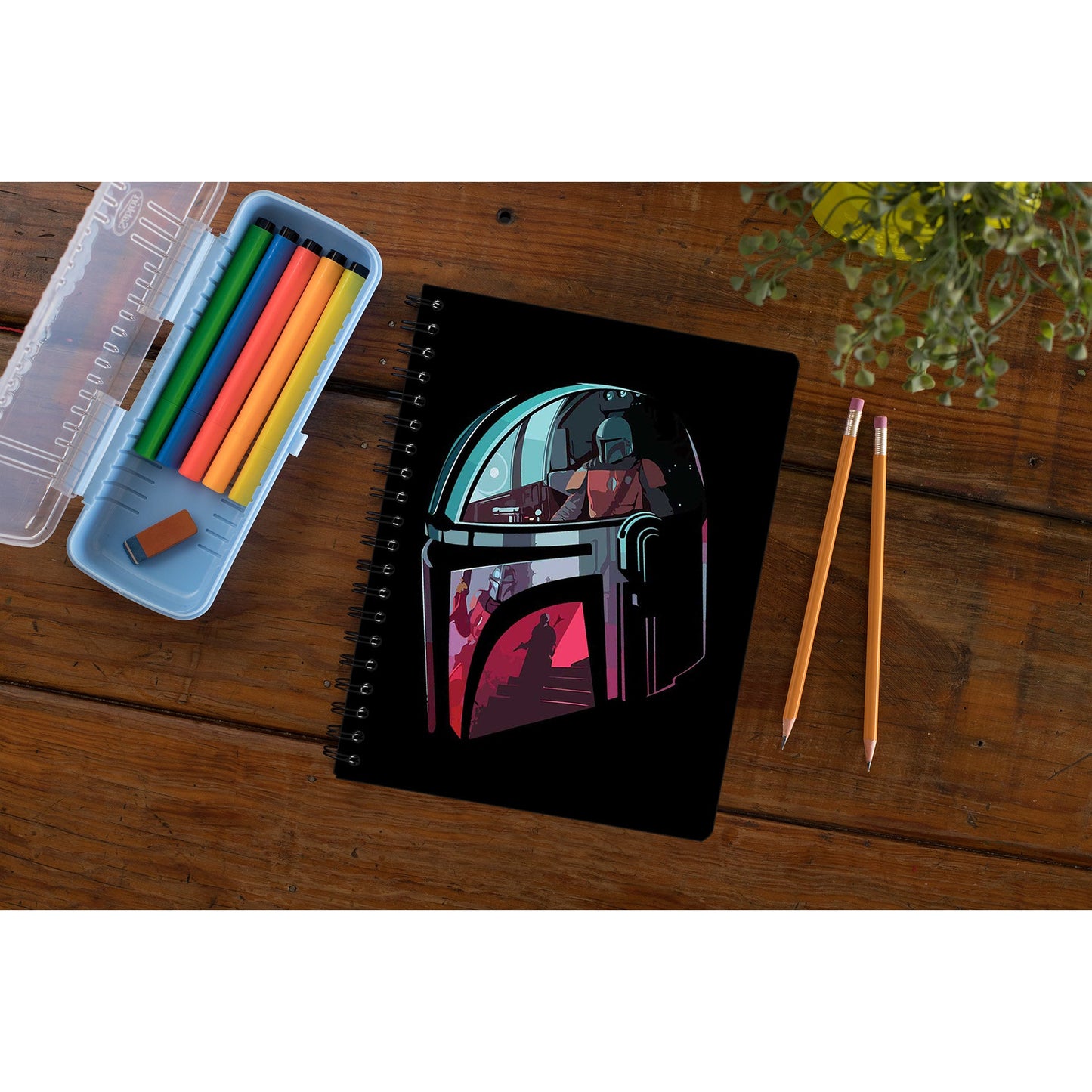 star wars mandalorian notebook notepad diary buy online india the banyan tee tbt unruled