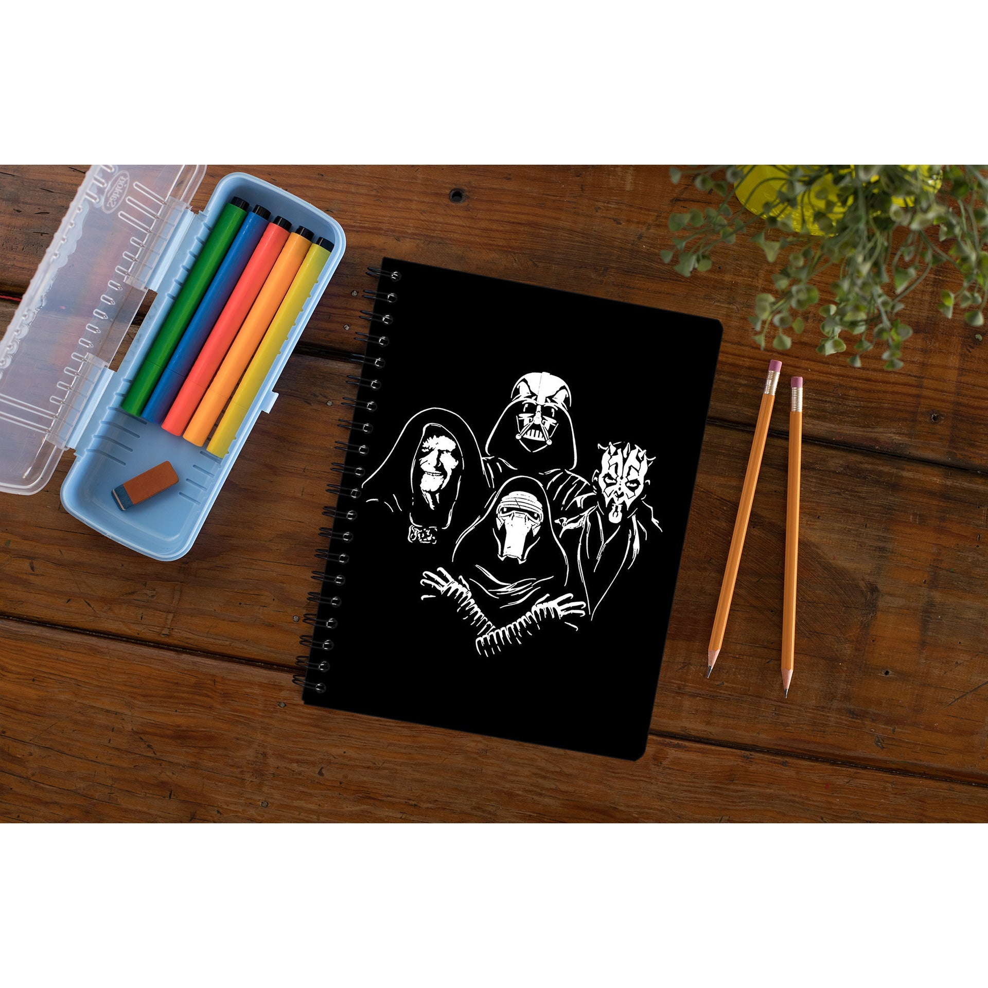 star wars darthemian rhapsody notebook notepad diary buy online india the banyan tee tbt unruled darth vader