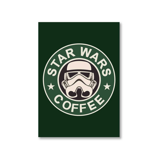 star wars star coffee poster wall art buy online india the banyan tee tbt a4