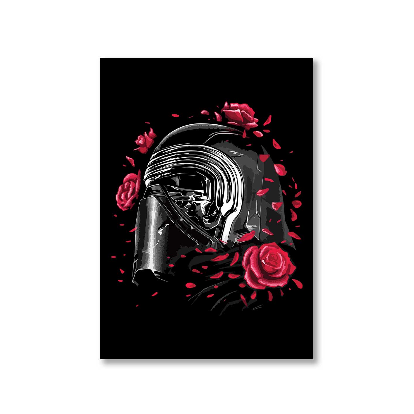 star wars kylo ren poster wall art buy online india the banyan tee tbt a4