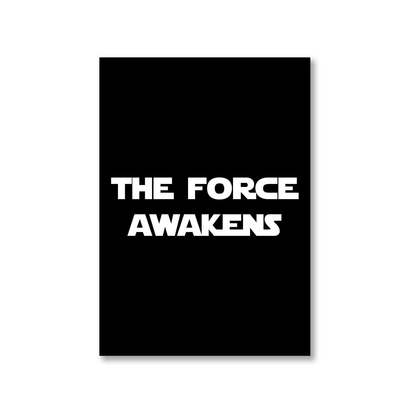star wars the force awakens poster wall art buy online india the banyan tee tbt a4