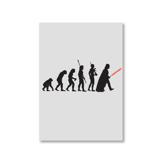 star wars the darth evolution poster wall art buy online india the banyan tee tbt a4