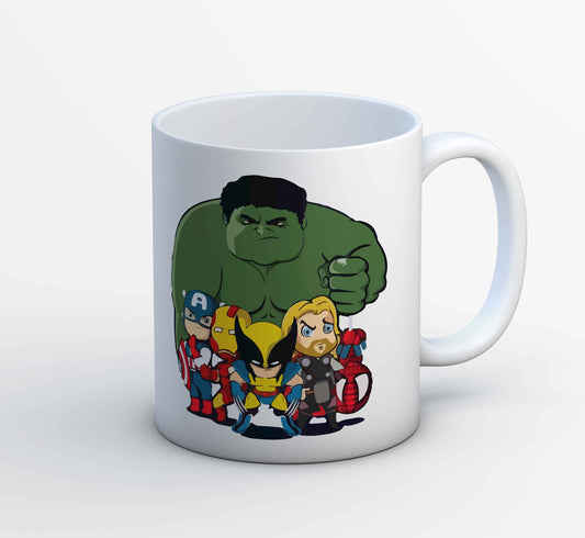 Superheroes Mug The Banyan Tee TBT