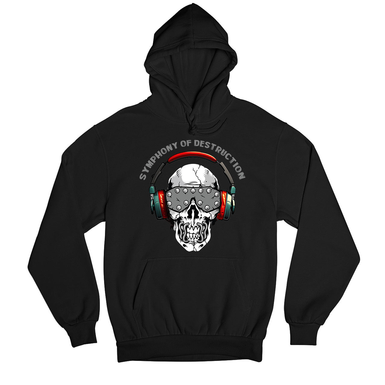 megadeth symphony of destruction hoodie hooded sweatshirt winterwear music band buy online india the banyan tee tbt men women girls boys unisex black