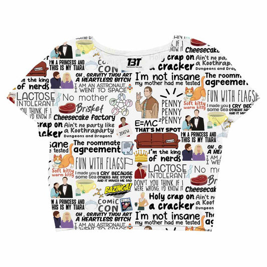 the big bang theory moo point all over printed crop top tv & movies buy online india the banyan tee tbt men women girls boys unisex xs