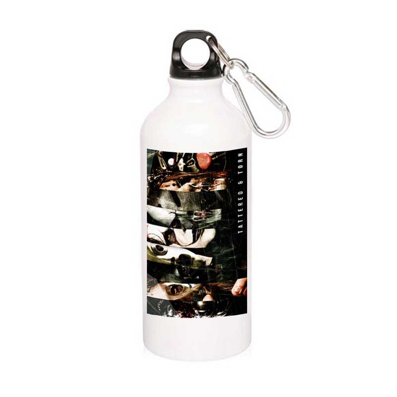 slipknot tattered and torn sipper steel water bottle flask gym shaker music band buy online india the banyan tee tbt men women girls boys unisex