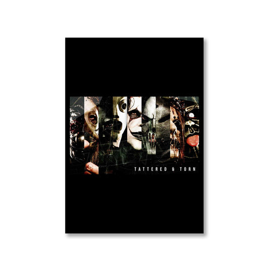 slipknot tattered and torn poster wall art buy online india the banyan tee tbt a4