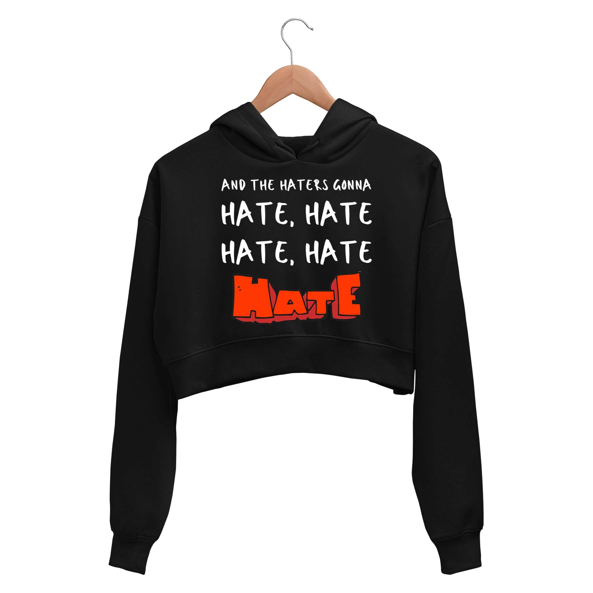 Buy Taylor Swift Crop Hoodie Haters Gonna Hate at 50 OFF