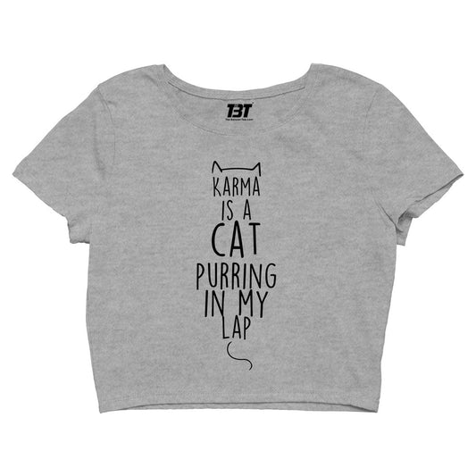 taylor swift karma is a cat crop top music band buy online india the banyan tee tbt men women girls boys unisex xs purring in my lap