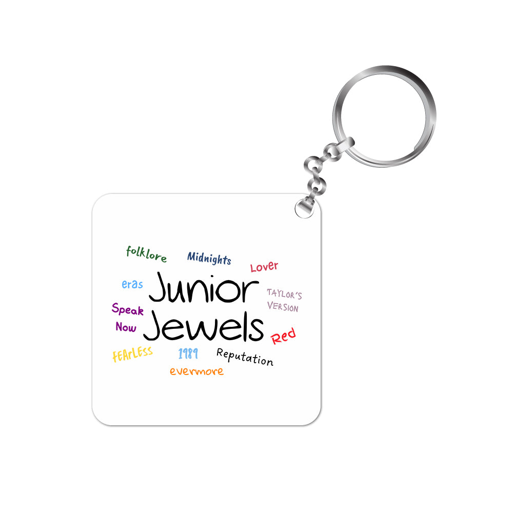 taylor swift junior jewels autograph tee keychain keyring for car bike unique home music band buy online india the banyan tee tbt men women girls boys unisex  