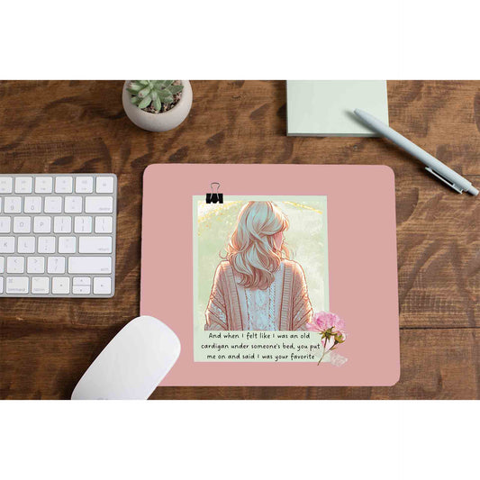 taylor swift old cardigan mousepad logitech large anime music band buy online india the banyan tee tbt men women girls boys unisex  