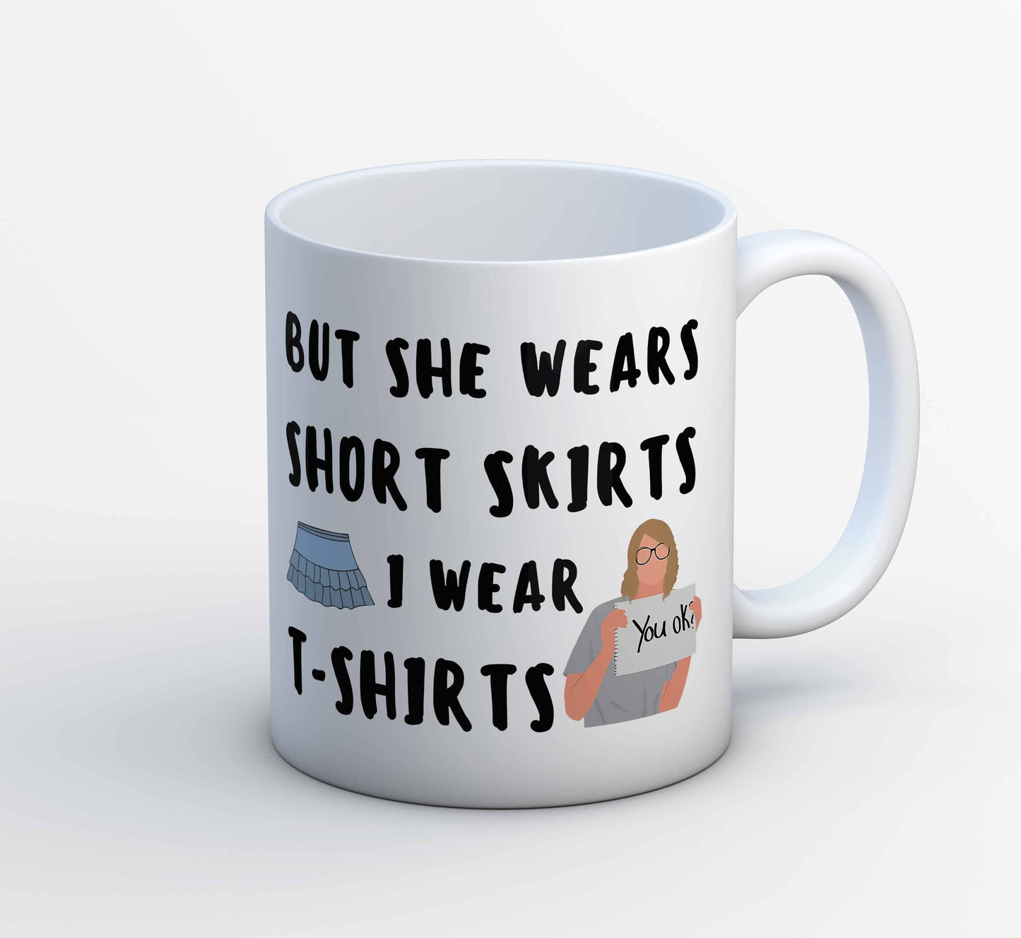 taylor swift i wear t-shirts mug coffee ceramic music band buy online india the banyan tee tbt men women girls boys unisex