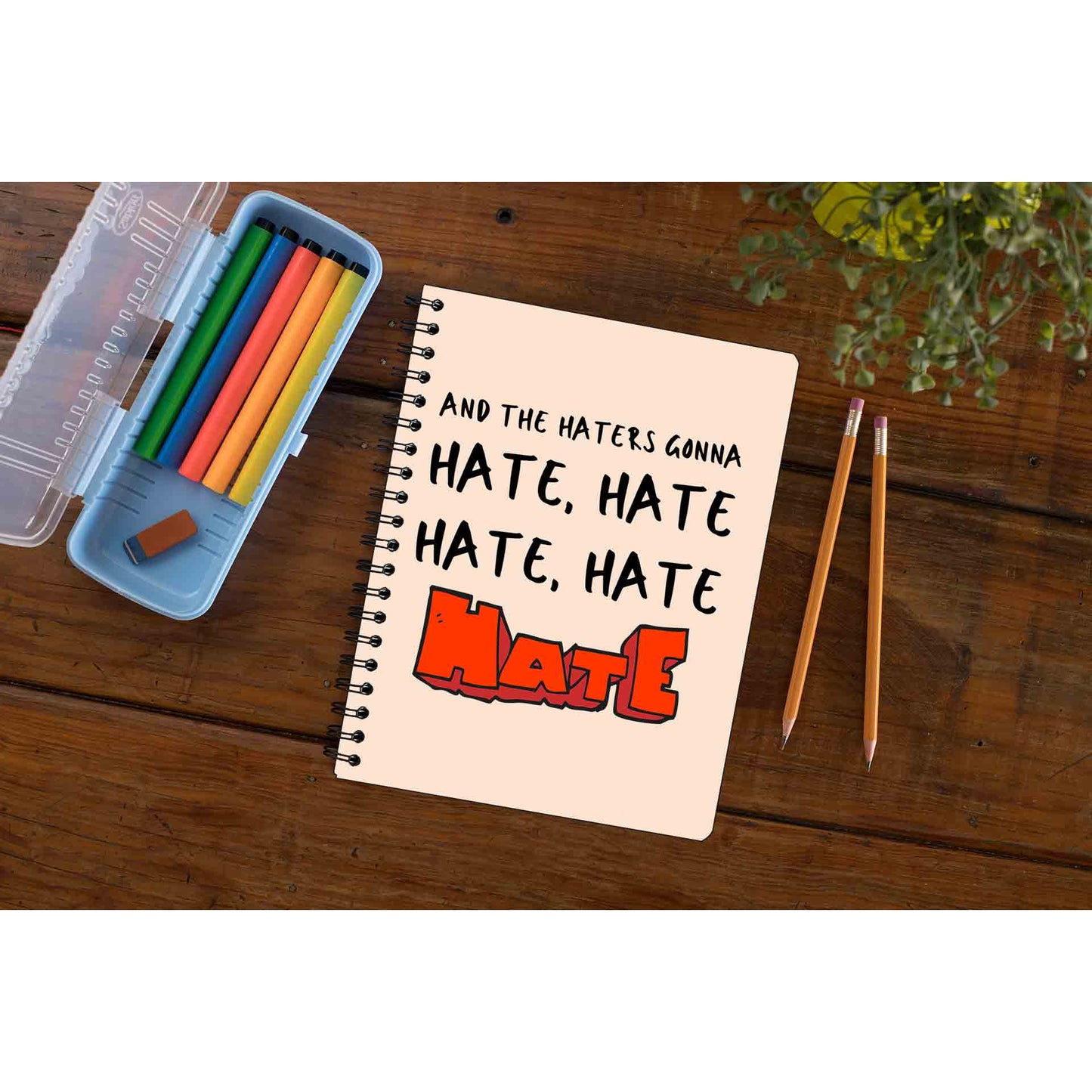 taylor swift haters gonna hate notebook notepad diary buy online india the banyan tee tbt unruled 