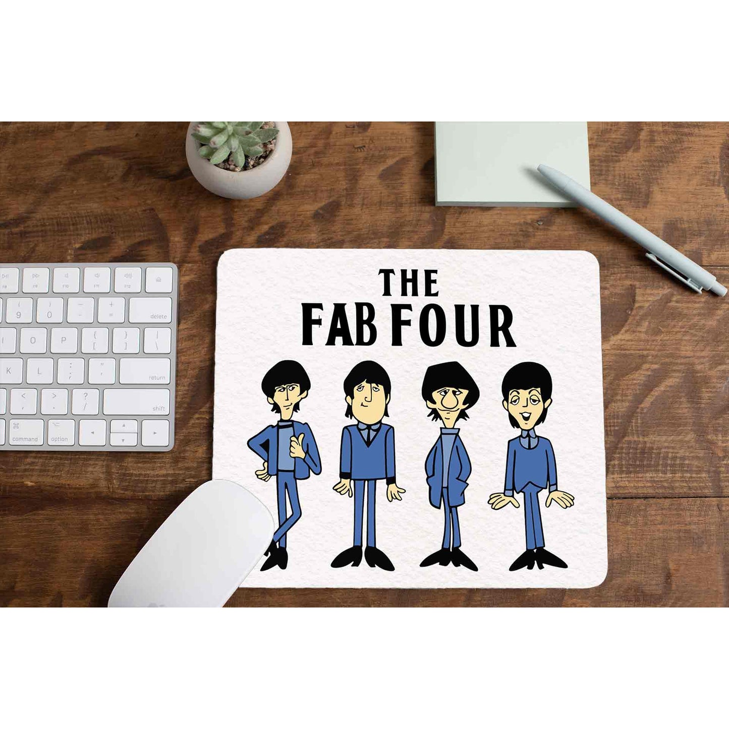 The Beatles Mousepad The Banyan Tee TBT Mouse pad computer accessory