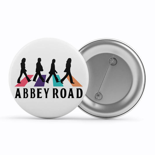 The Beatles Badge - Abbey Road Metal Pin Button The Banyan Tee TBT