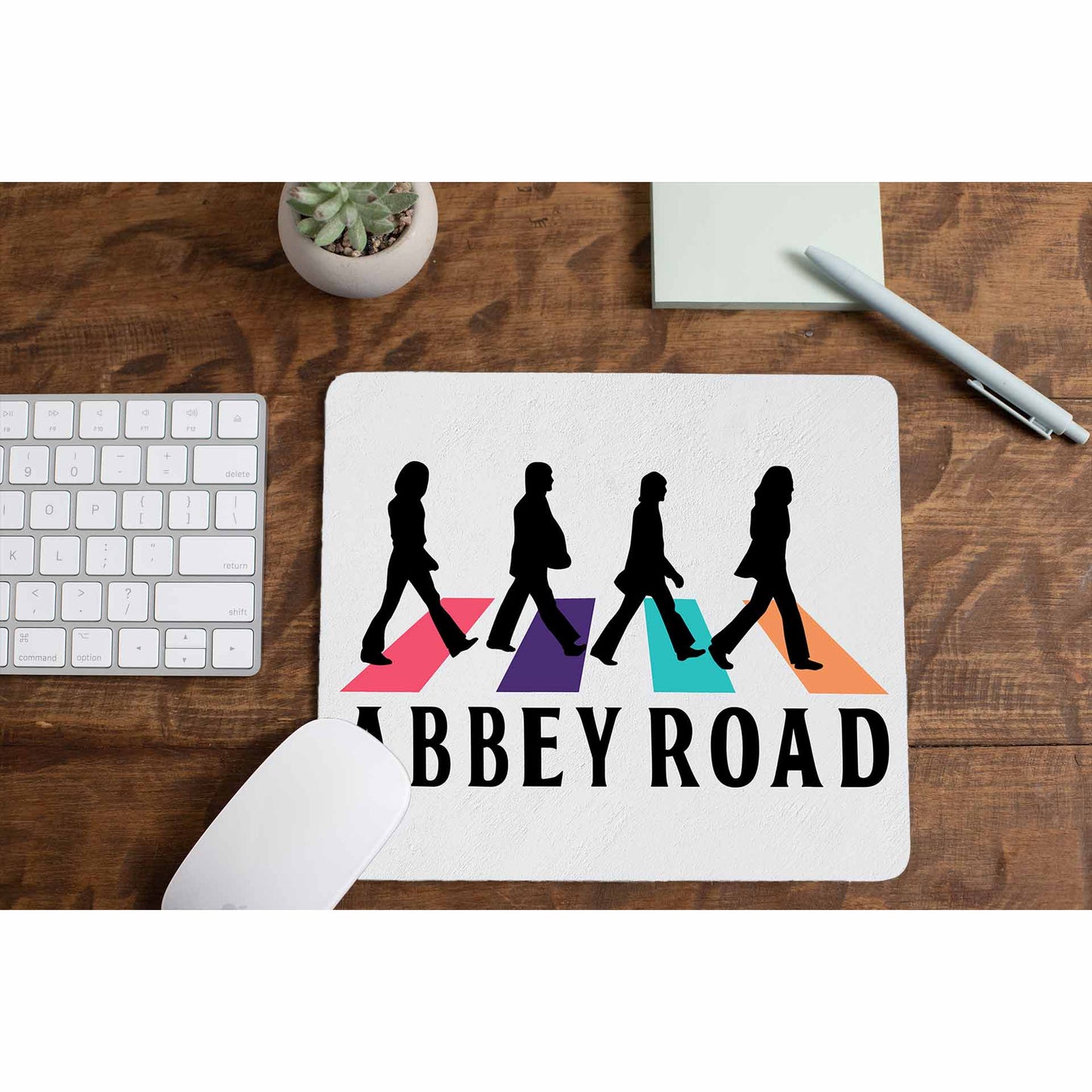 Abbey Road The Beatles Mousepad The Banyan Tee TBT Mouse pad computer accessory