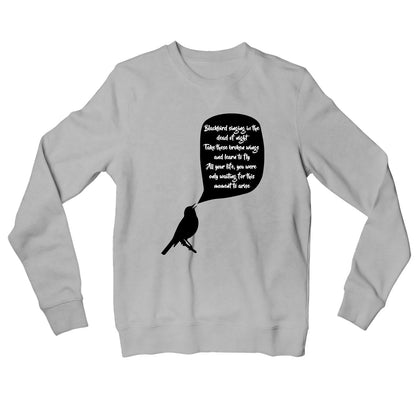 The Beatles Sweatshirt - Blackbird Sweatshirt The Banyan Tee TBT