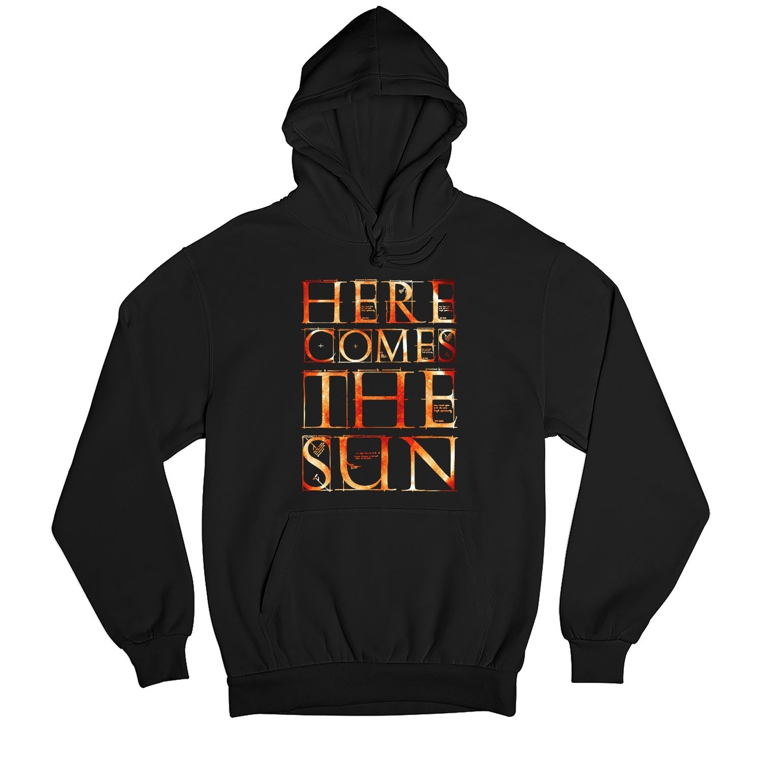 The Beatles Hoodie - Here Comes The Sun Hooded Sweatshirt The Banyan Tee TBT