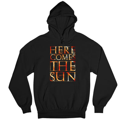 The Beatles Hoodie - Here Comes The Sun Hooded Sweatshirt The Banyan Tee TBT
