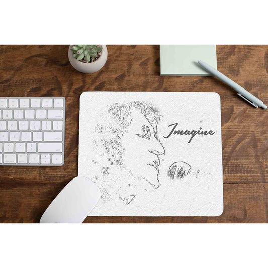 Imagine The Beatles Mousepad The Banyan Tee TBT Mouse pad computer accessory