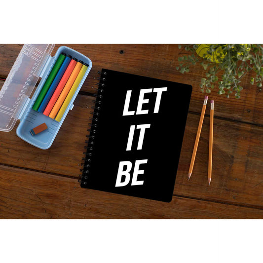Let It Be The Beatles Notebook - Yellow Submarine Notebook The Banyan Tee TBT Notepad paper online diary personal girls cute office under 100