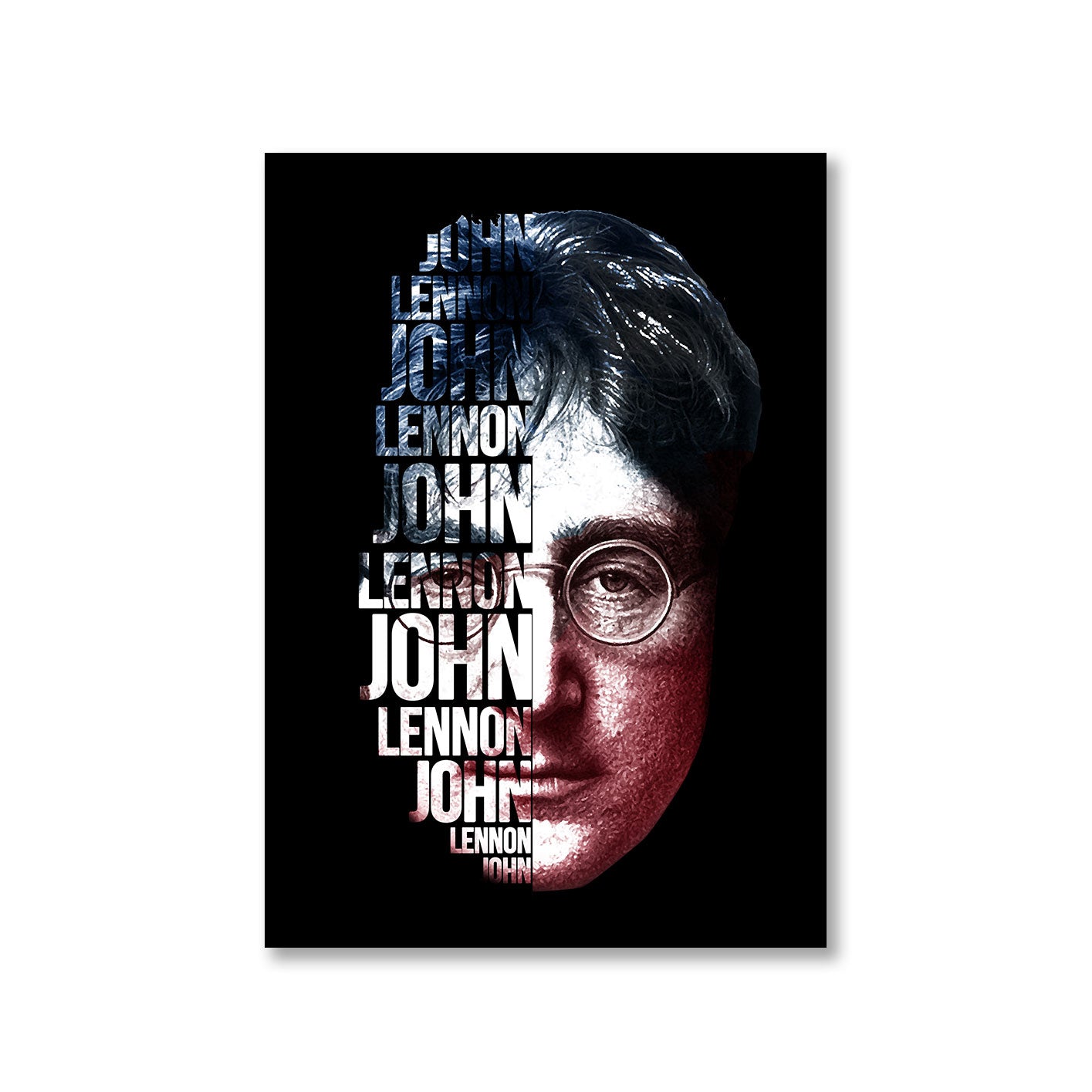 The Beatles Poster - John Lennon Posters The Banyan Tee TBT Wall Art unframed framed